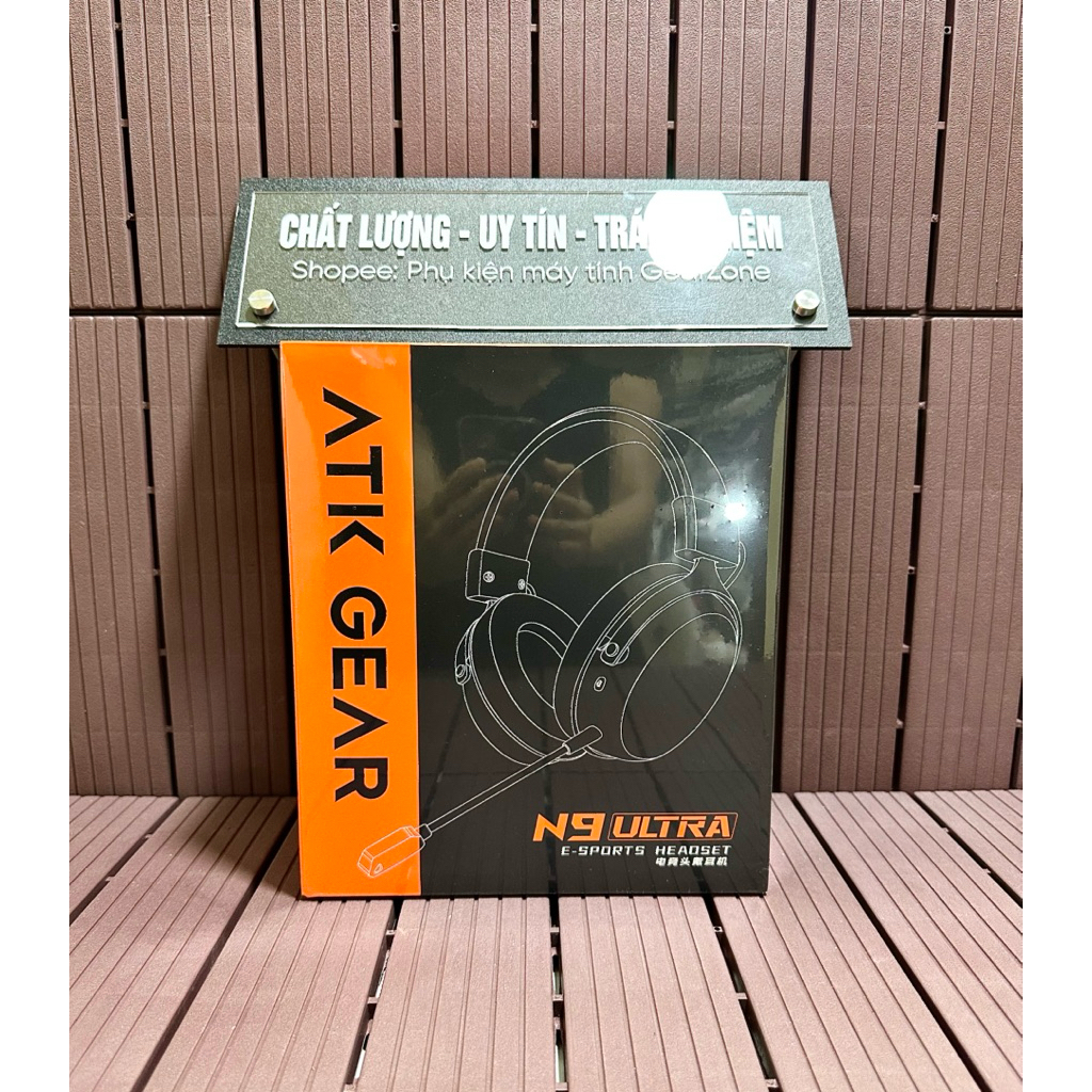 Tai nghe không dây gaming ATK Neptune N9 Pro /N9 Ultra và Mercury M1 | 4 mode và 3 mode | Dây | Blue
