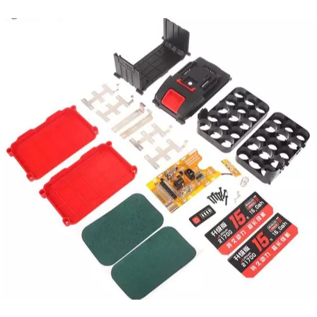 Vỏ mạch MKT 21700 10 cell. 15 cell