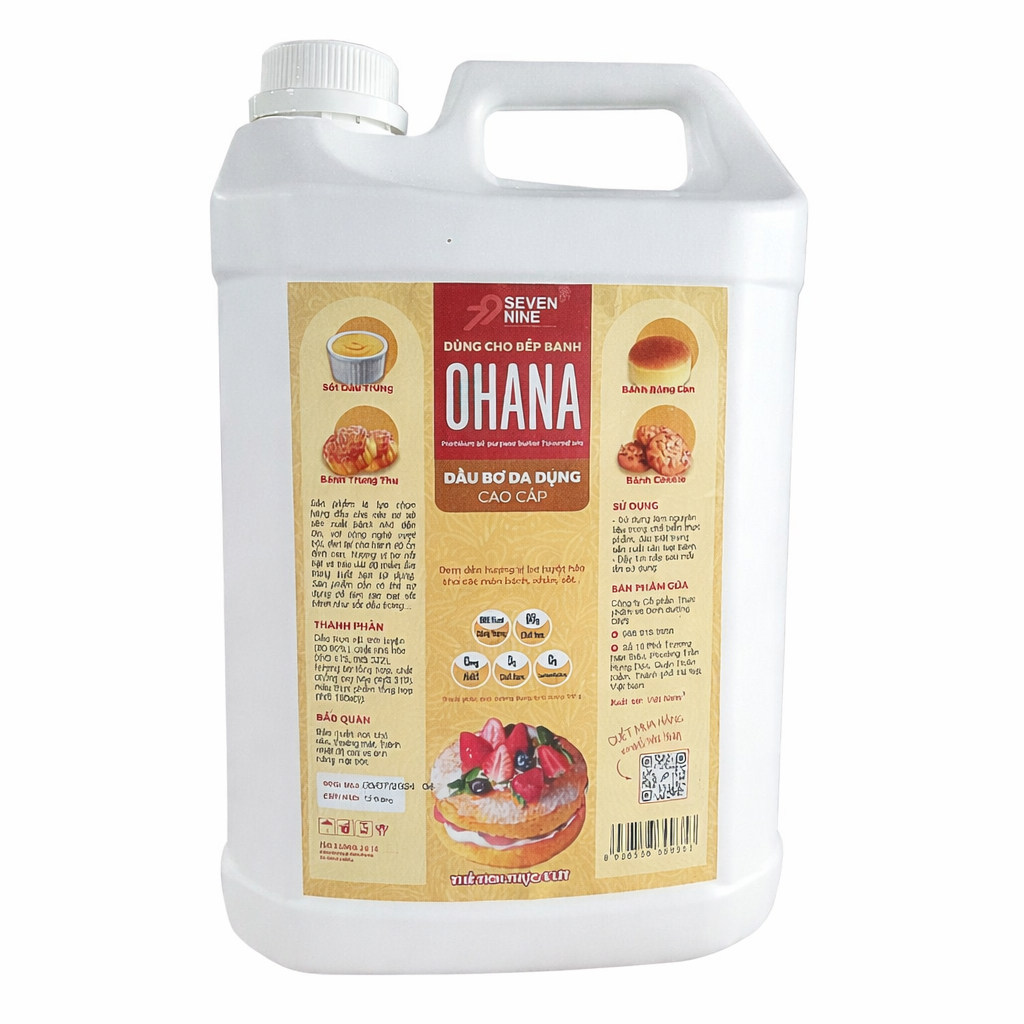 Bơ dầu Ohana (5 lít)