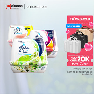 GLADE Combo 2 Sáp Thơm Khử Mùi Lưu Hương Bền Lâu 180g x2