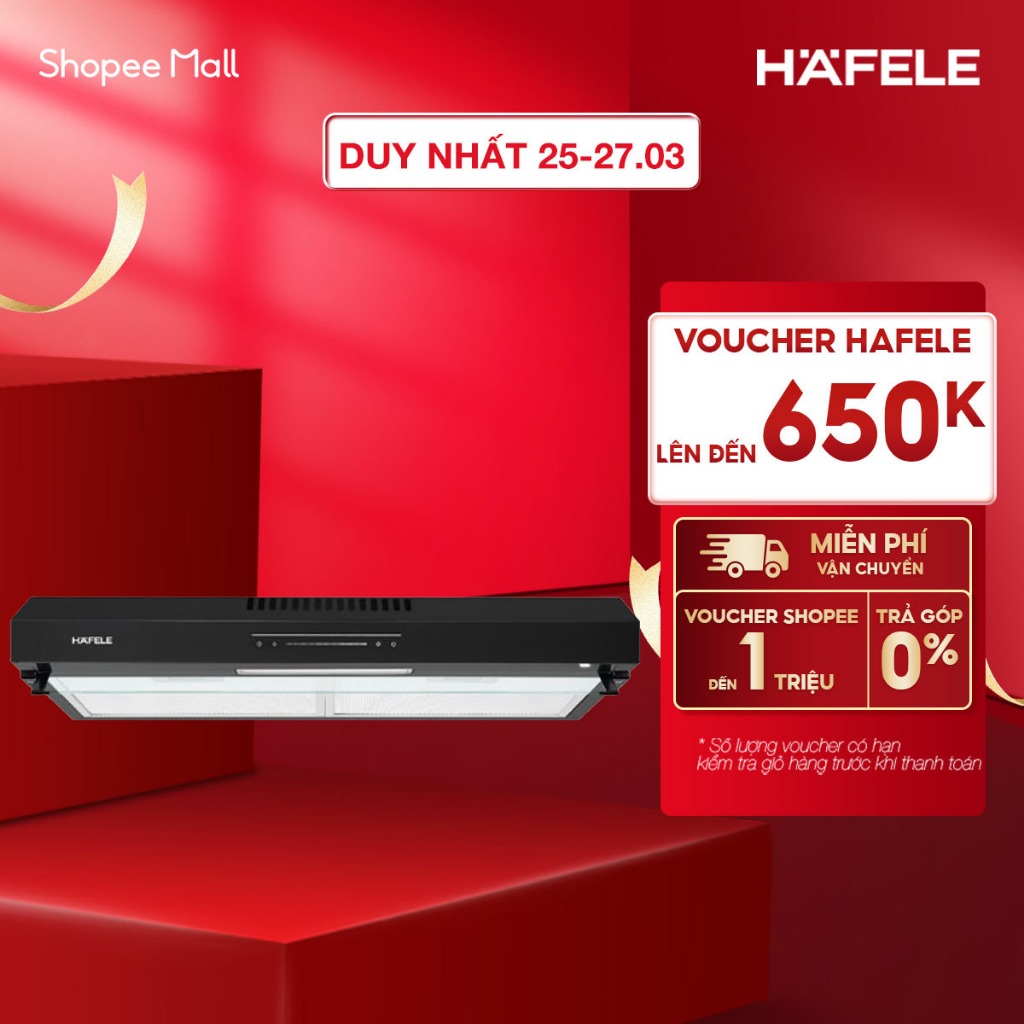 Máy Hút Mùi Âm Tủ Hafele HC-B705B - 533.87.797