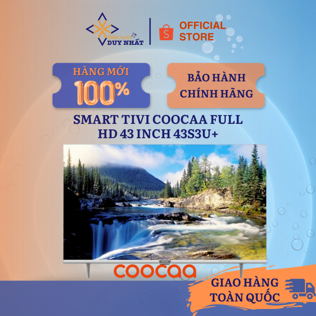 Smart Tivi Coocaa Full HD 43 Inch 43S3U+