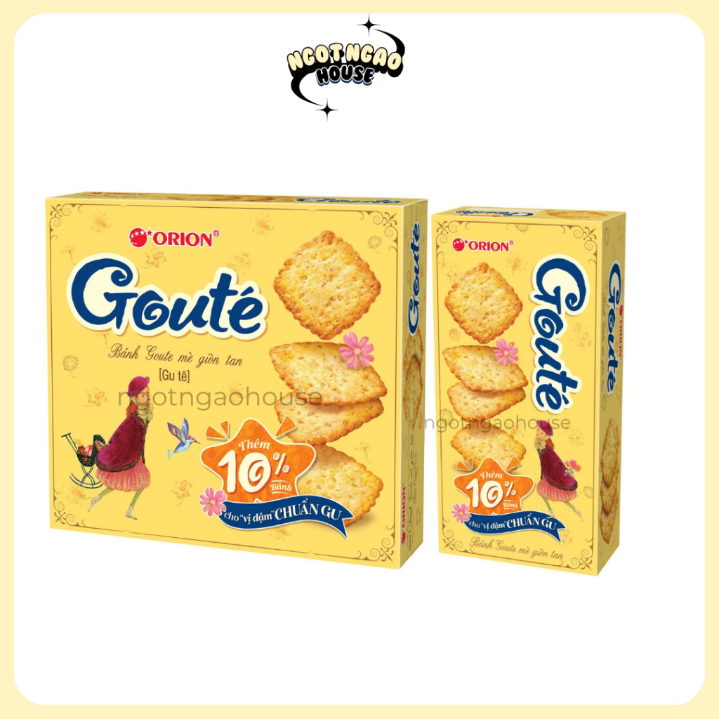 Bánh Goute Mè Giòn Tan Orion