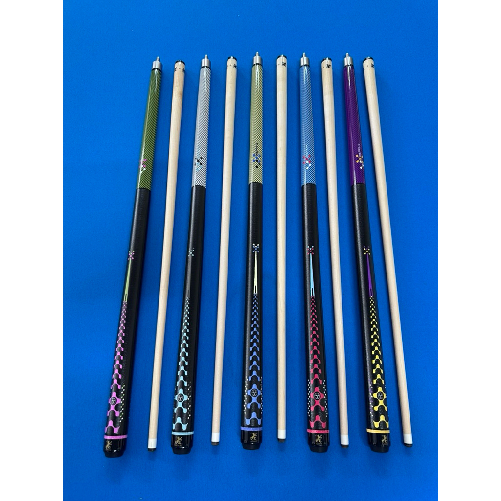 Cơ Adam - Cơ Bida 3C/Carom - Gỗ Maple/Gỗ Thông - Xanh Dương/Xanh Lá/Xanh Lá Đậm/Tim/Trắng
