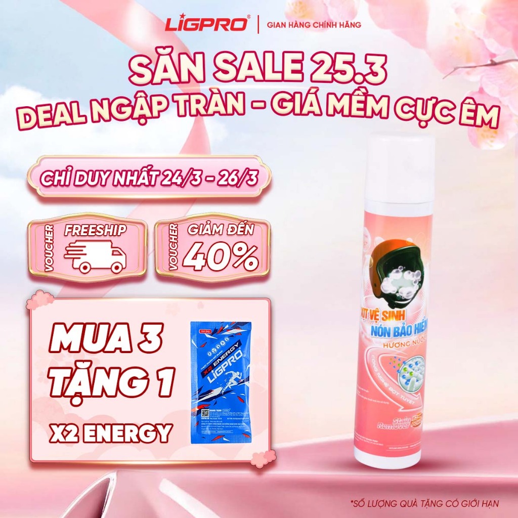 Bình Xịt Vệ Sinh Bảo Hiểm Nước Hoa LIGPRO 420ml Bọt Tuyết Nano Bạc Khử Mùi Kháng Khuẩn Chống Ẩm Mốc