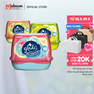 GLADE Combo 2 Sáp Thơm Cao Cấp Khử Mùi Lưu Hương Bền Lâu 180g x2