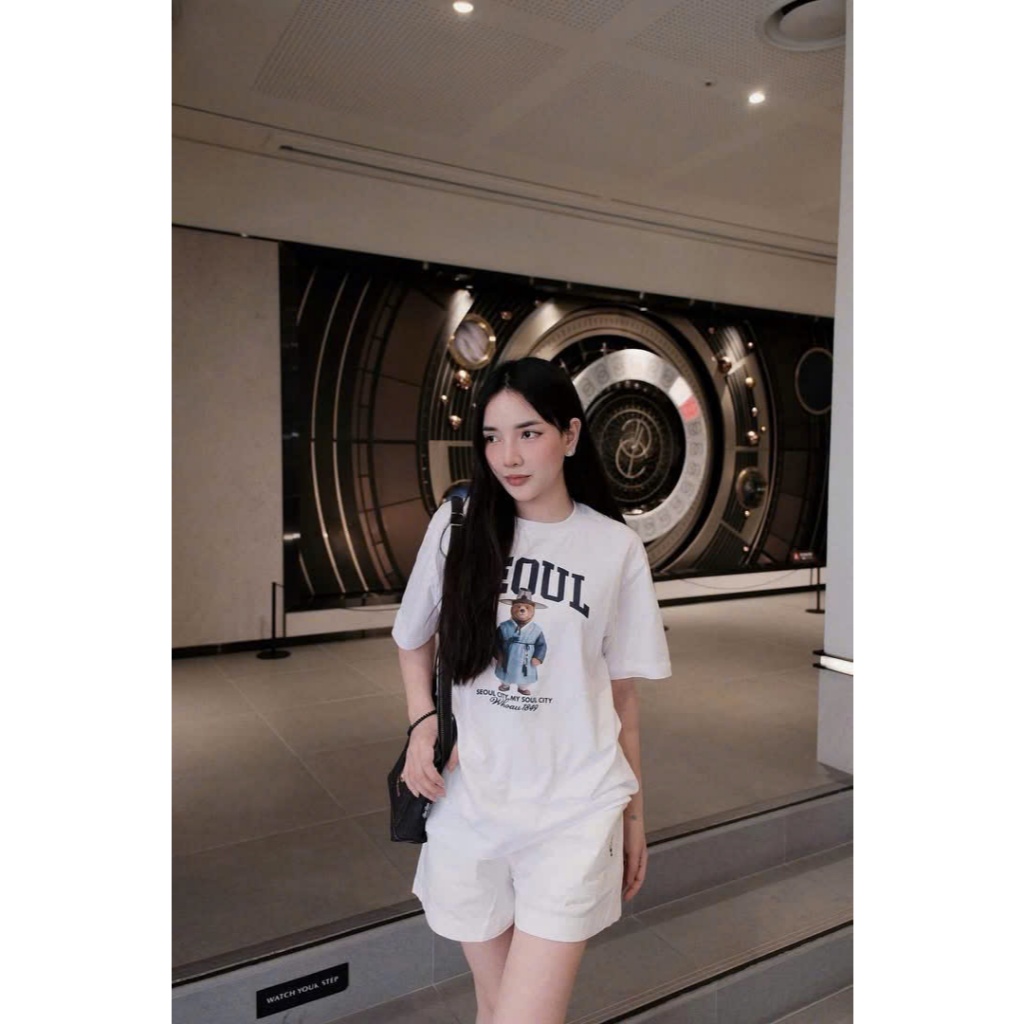 [Auth] Áo phông Who.a.u Seoul city