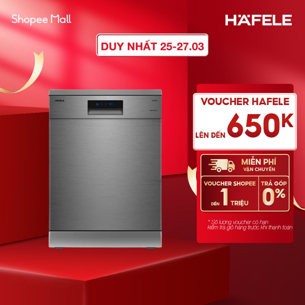 Máy rửa chén Hafele HDW-F602TS 535.29.551
