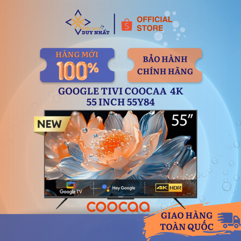 Google Tivi Coocaa 4K 55 Inch 55Y84