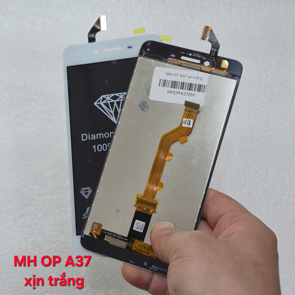 Màn hình Oppo A37 xịn trắng