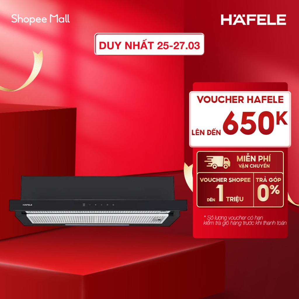 [NEW] Máy hút mùi âm tủ Hafele HC-H7032TB 538.86.098