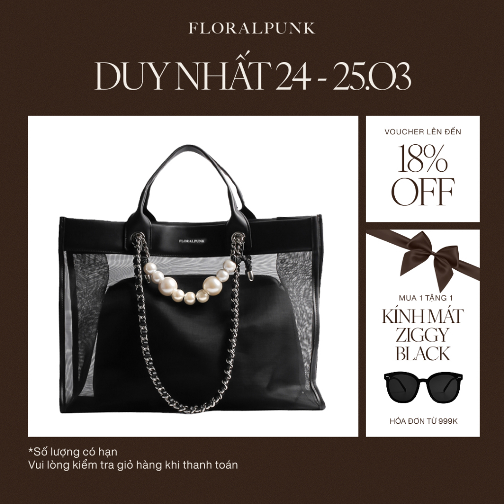 Túi xách Floralpunk Downtown Shopper Bag - Medium