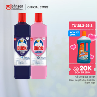 DUCK Nước Tẩy Nhà Tắm Diệt Khuẩn Tẩy Sạch Vết Bẩn Diệt 99,9% Vi Khuẩn, Tẩy Sạch Vết Bẩn 900ml