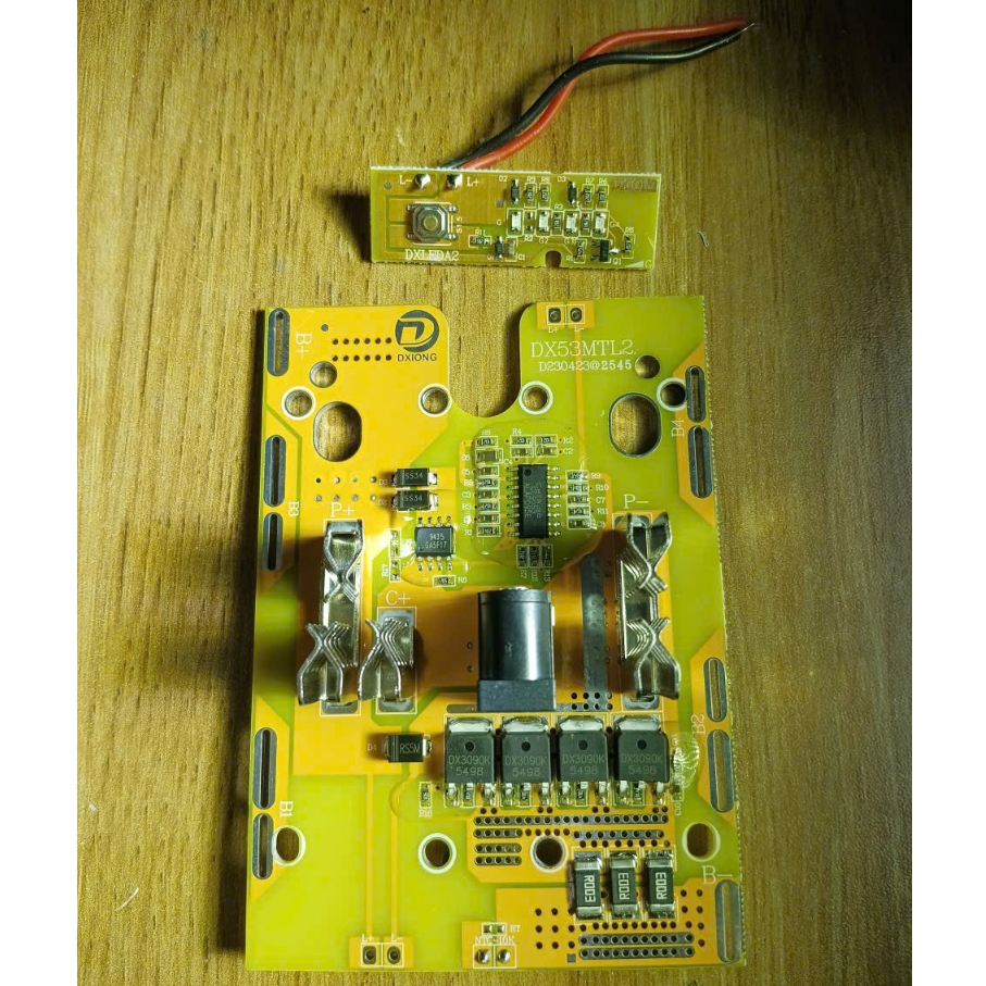 Mạch 5s 90A 18V - 21V Makita + LED, hàng Dxiong full linh kiện