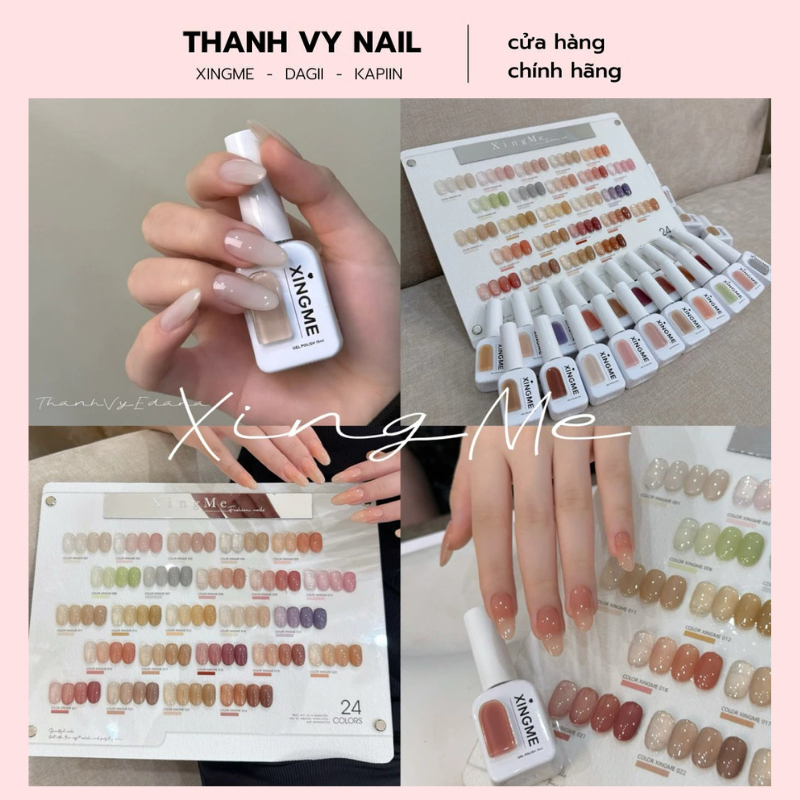 Sơn thạch đục combo 24 chai XINGME Thanh Vy Edana