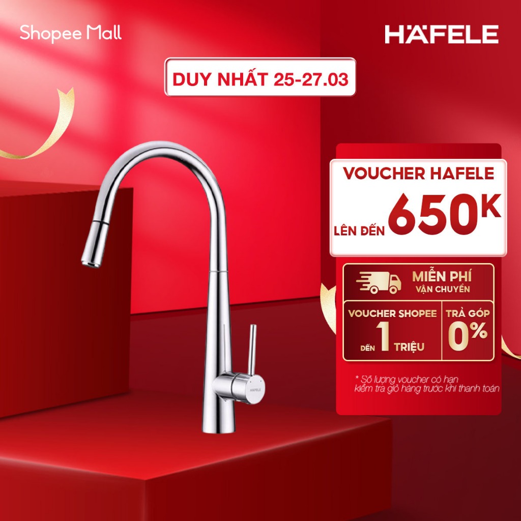 Vòi bếp Hafele HT21-CH1P245 577.55.220