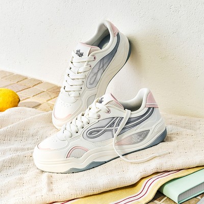 ANTA Giày Thời Trang Thể Thao Nữ Flame Anta Giày Sneaker nam nữ đế bằng nhẹ êm 1226B8094