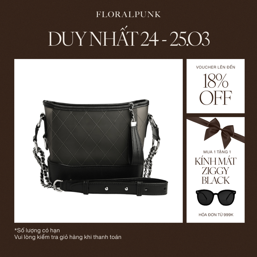 Túi xách Floralpunk Colette Bag - Black
