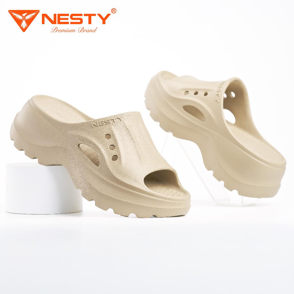 [NE73_Hỏa Tốc] Dép Sục Hở Mũi Nesty Cao 7Cm Đúc Nguyên Khối, Êm Nhẹ Chống Trơn Trượt