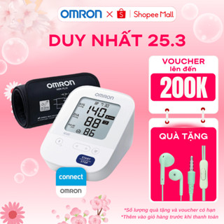 Máy Đo Huyết Áp Omron HEM-7156T, Chính Hãng, Kết Nối Bluetooth, Bảo Hành 5 Năm