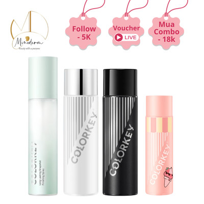 Xịt Khóa Nền Colorkey cố định lớp makeup lâu trôi, dưỡng ẩm, kiềm dầu chống thấm nước 100Ml