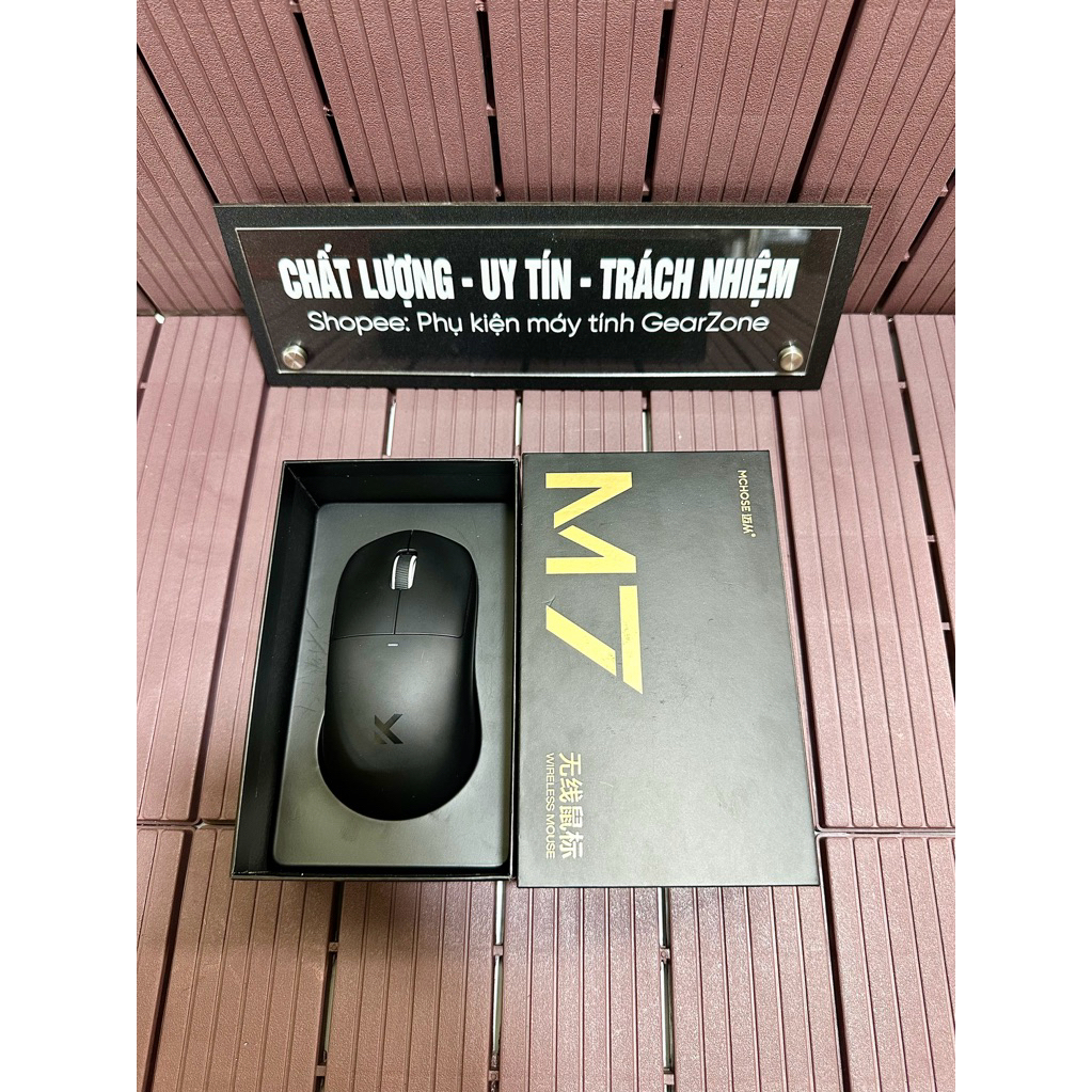 Chuột không dây Mchose M7 | M7 PRO | M7 Ultra | PAW3395 | 3 Modes