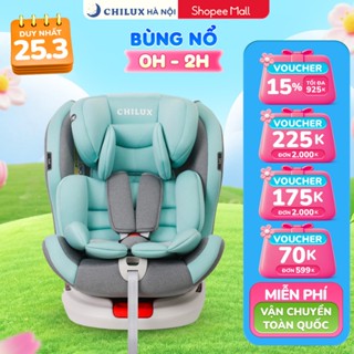 Ghế ngồi ô tô cho bé CHILUX ROY 360 l CS008 NEW - An toàn, thông minh, đồng hành cùng bé trên mọi nẻo đường