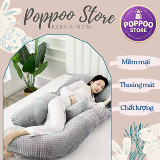 Gối bà bầu Gối Ôm chữ G chống đau mỏi lưng Gối bà bầu cho mẹ giúp giảm đau dễ ngủ