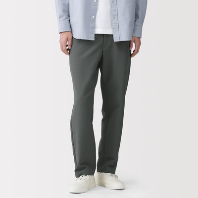 [26SS] MUJI Quần Ống Suông Nam Thoáng Khí