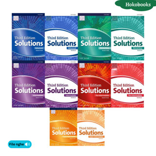 Sách - Solutions 3rd edition - 5 cấp độ (Student's Book + WorkBook) - Bản in laser Tặng file nghe