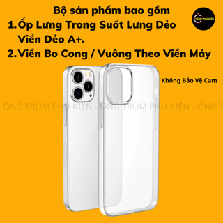 Ốp Lưng Iphone Dẻo Trong Suốt A+