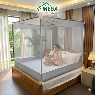 Màn Khung Lắp Ghép Rinstonia - Chống ngã cho bé. Màn Khung Sắt Không khoan tường - Chịu lực tới 80kg