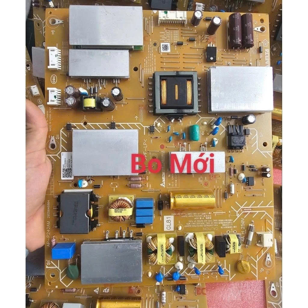 Bo nguồn mới TIVI SONY 55X8500F và 55X8500G mã bo GL81