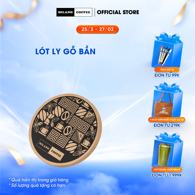Lót ly MILANO COFFEE