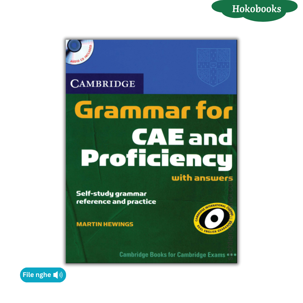 Sách - Grammar for CAE and Proficiency with answers (2009) - Bản in lazer đẹp, tặng file nghe