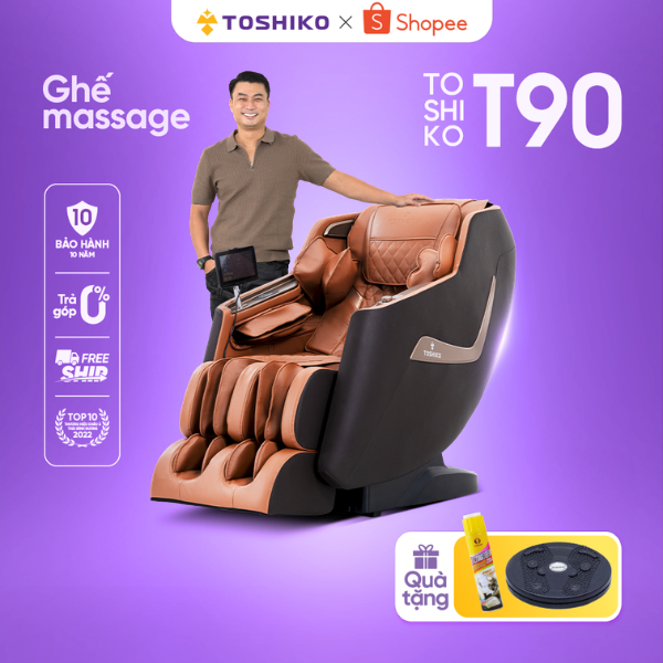 Ghế massage trị liệu toàn thân Toshiko T90 công nghệ scanbody mới