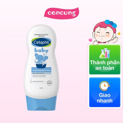 Sữa tắm dưỡng ẩm Cetaphil cho bé 230ml