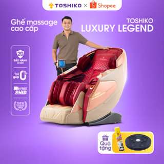 Ghế massage cao cấp Luxury Legend Toshiko công nghệ matxa tiên tiến, công nghệ AI Scan Pro, bảo hành tại nhà