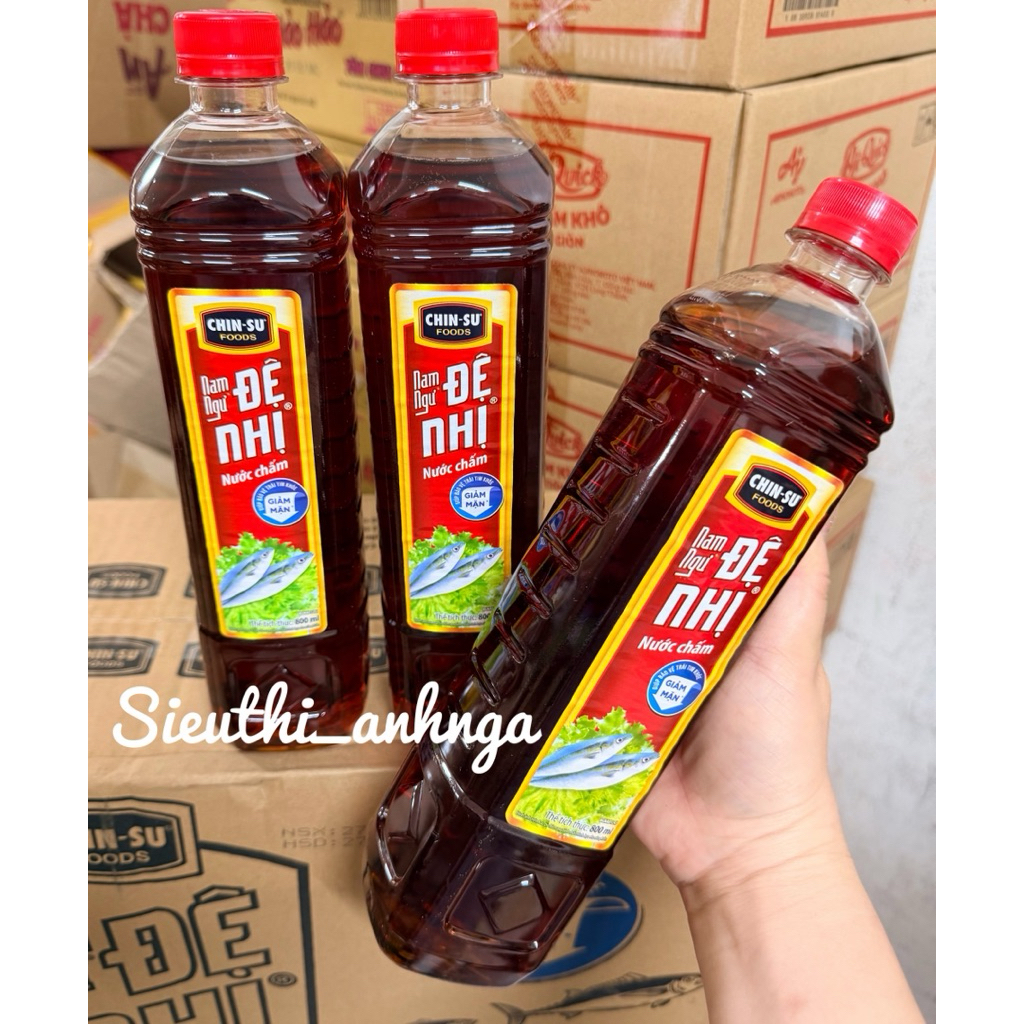 Nước Chấm (Nước Mắm) Nam Ngư Đệ Nhị chai 800ml