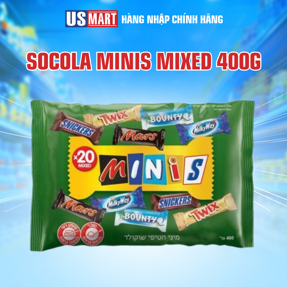 Socola Tổng Hợp Minis Mixed 400g