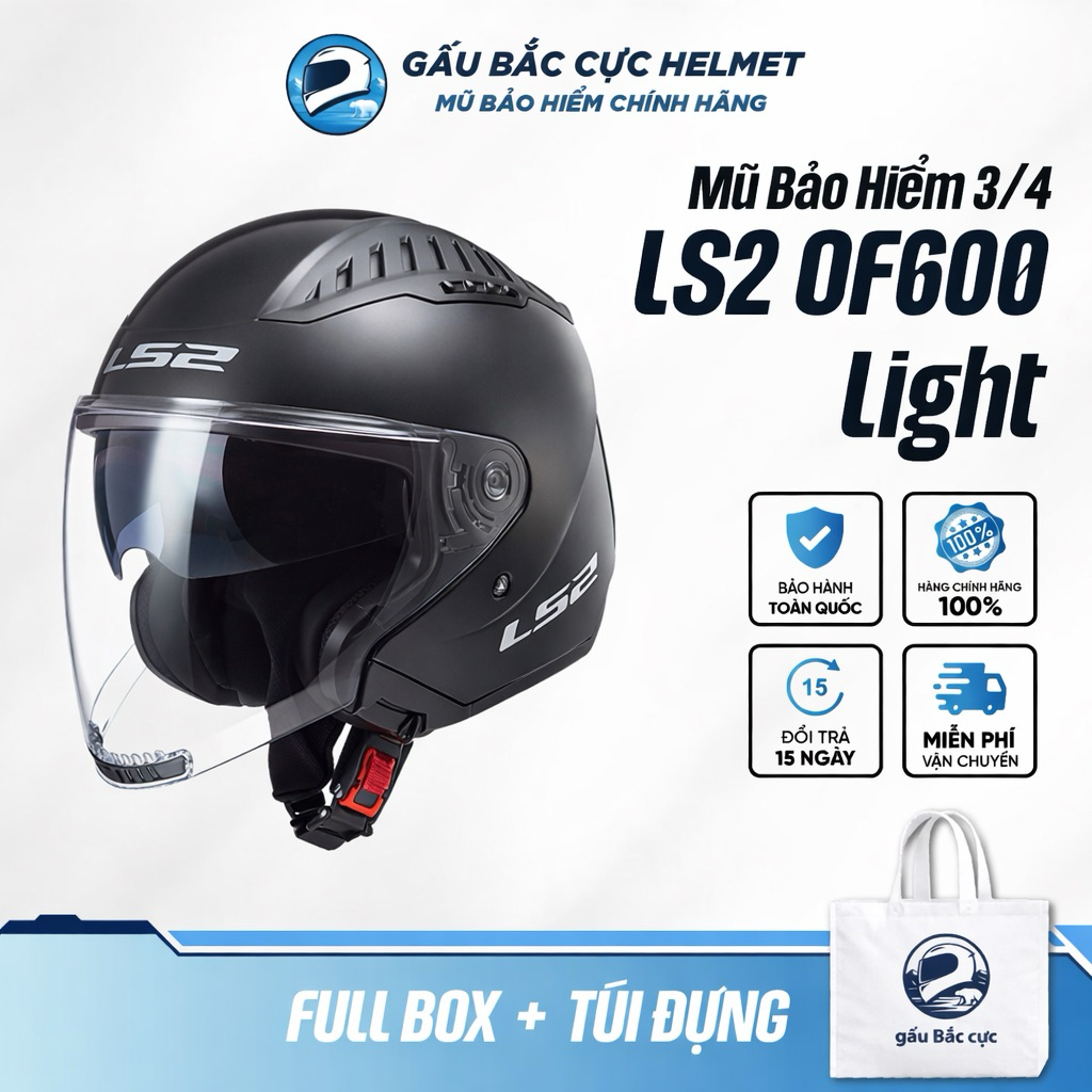 LS2 OF600 hàng chính hãng bảo hành đầy đủ