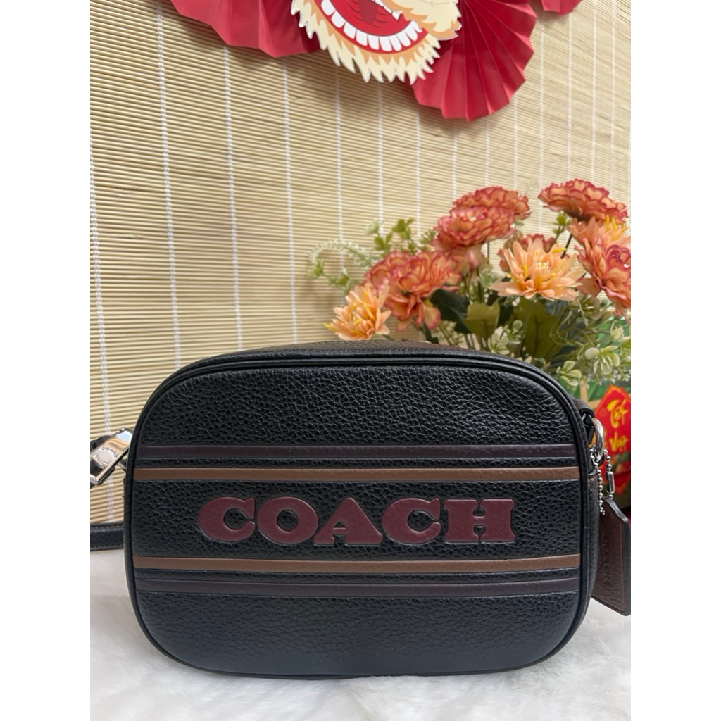 Túi đeo chéo COACH Mini Jamie Camera Bag With Coach Stripe