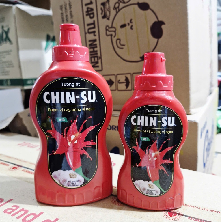Tương Ớt CHIN-SU Chai Lớn 2Kg/2,1Kg/500g/250g