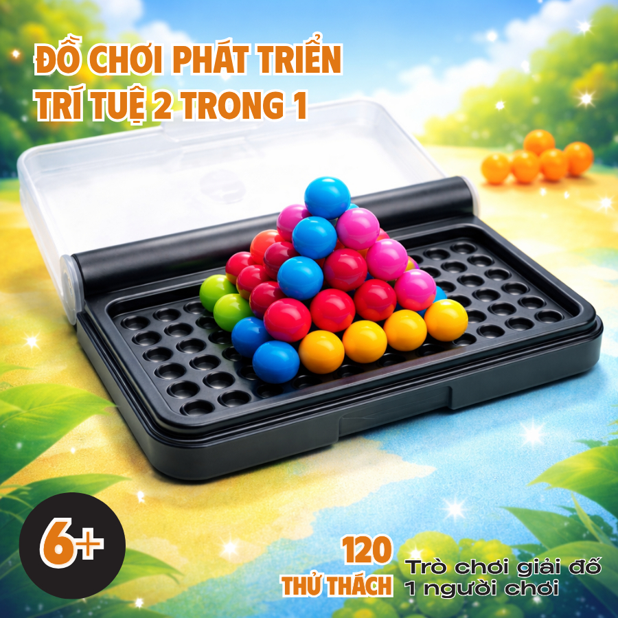 Đồ Chơi Phát Triển Trí Tuệ 2 Trong 1 – IQ GAMES, mã 999-123