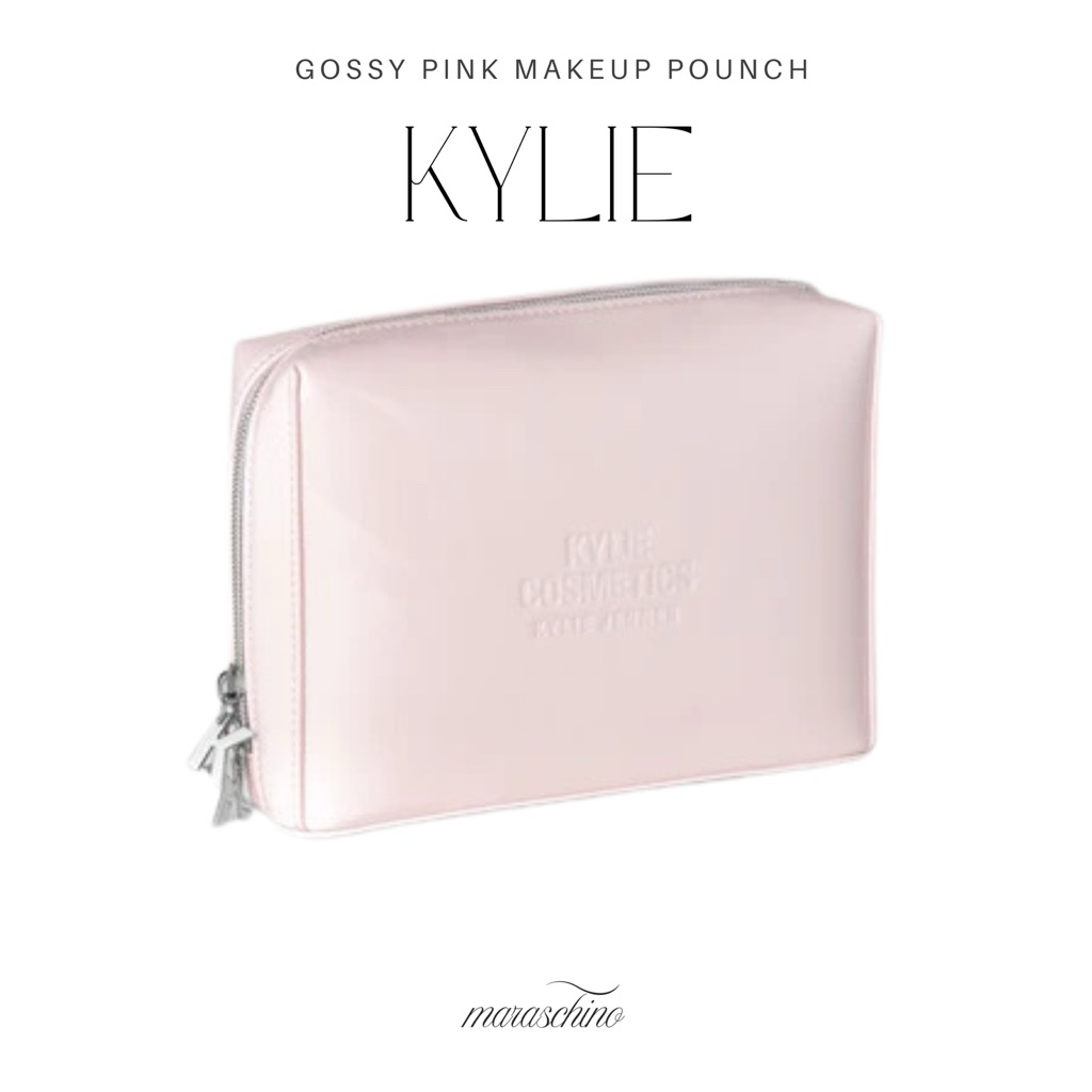 Túi Đựng Makeup KYLIE Glossy Pink Makeup Pounch