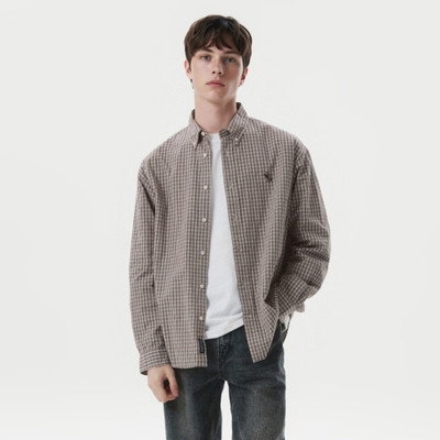 Áo Sơ Mi WHO.A.U Loose-fit Check Shirts (U)_WHYCG2431U