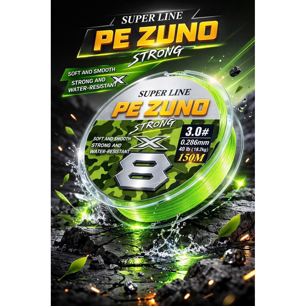 Dây Pe Zuno 100m Câu Lure, Rê