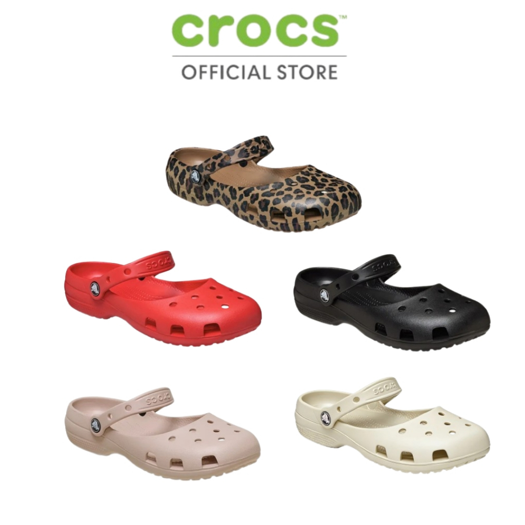 Crocs Fashion Classic Ballet Hole-Up Shoes Sandals Slippers Women's Shoes Model 211994