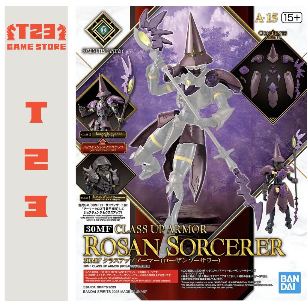 Phụ Kiện 30MF Class Up Armor (Rosan Sorcerer) - MÔ HÌNH 30 MINUTES FANTASY CHÍNH HÃNG BANDAI