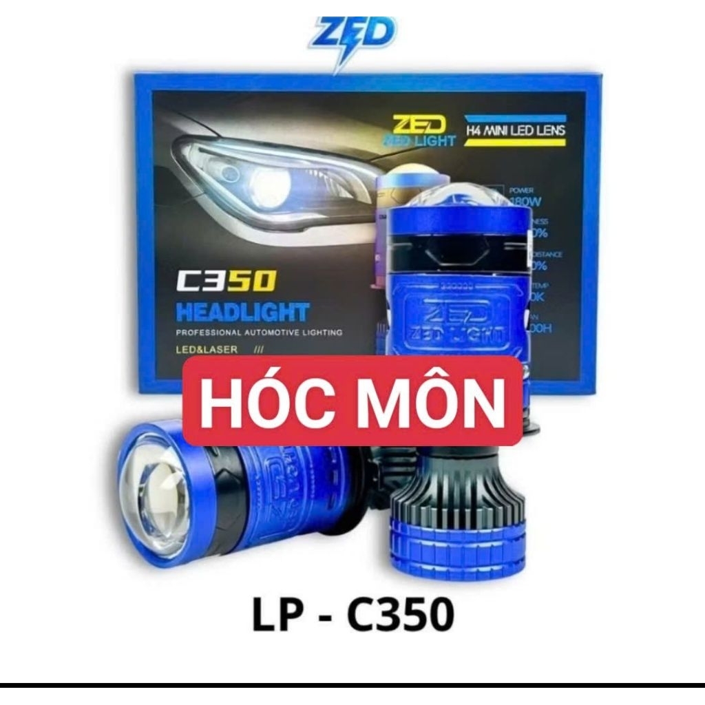Đèn C350 zed light H4 Hóc Môn